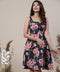 Princess Line Scoop Neck Sleeveless Dress